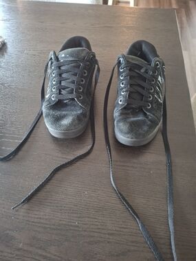 World Industries Black Suede Sneakers